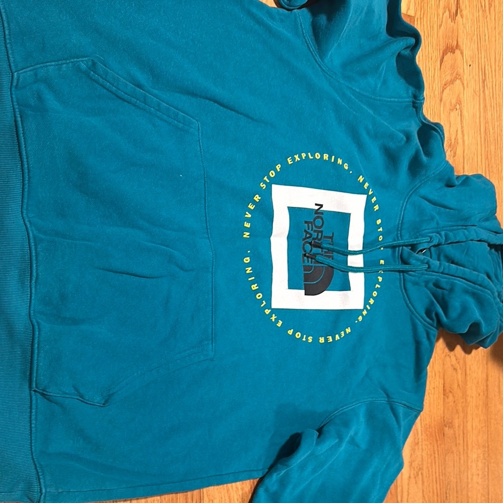 The North Face Teal Hoodie